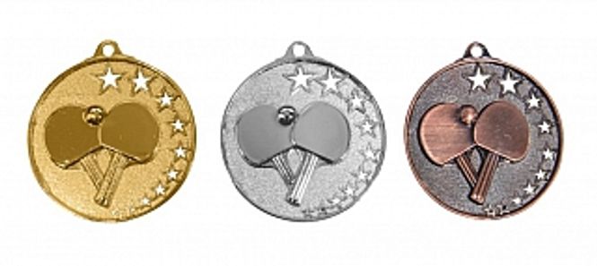 Huvudbild Medalj, Bordtennis
