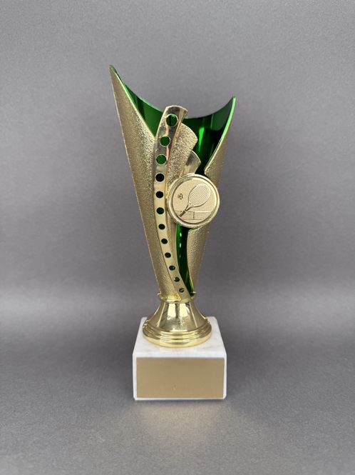 Huvudbild Trofé Erik, Guld-Grön, 190mm