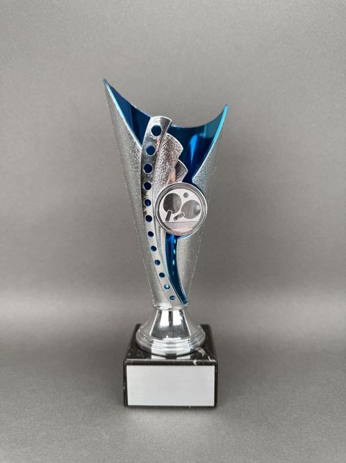 Huvudbild Trofé Max, Silver-Blå, 190mm