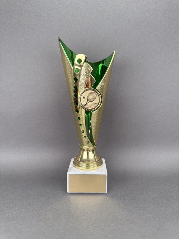Trofé Erik, Guld-Grön, 210mm