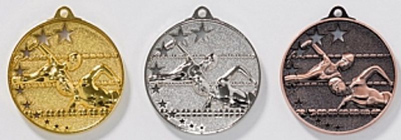 Medalj, Simning