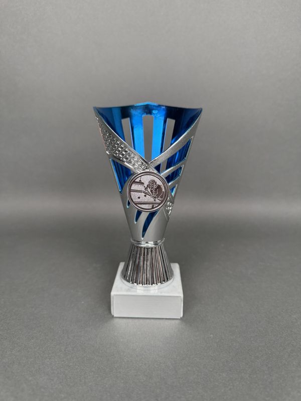 Trofé Petteri, Silver-Blå, 160mm